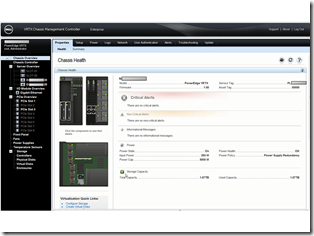 PowerEdge VRTX - CMC Screenshot