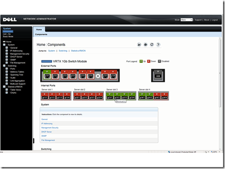 PowerEdge VRTX - Network Management