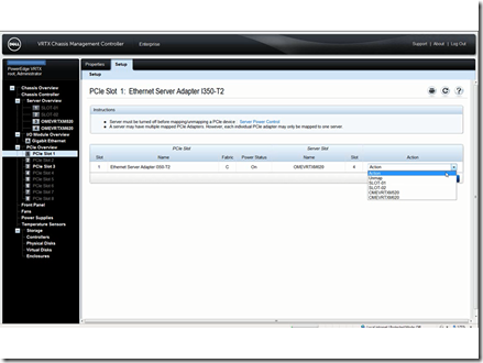 PowerEdge VRTX - PCIe Management