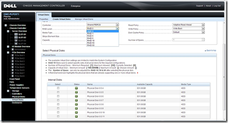 PowerEdge VRTX - Shared_Storage_Screenshot